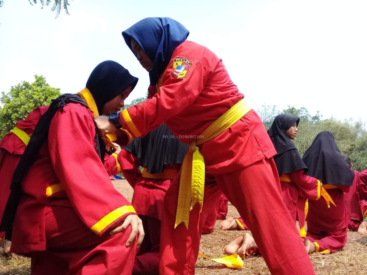 Tapak Suci Al-Ikhwaniyah adakan Pendadaran & Peresmian Siswa Sabuk Kuning Dasar