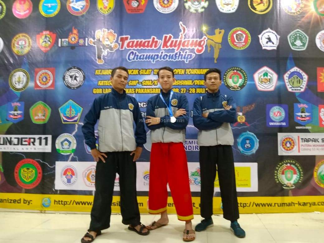 Mendulang Medali di Ajang Kejuaraan Pencak Silat Tanah Kujang Championship 2019