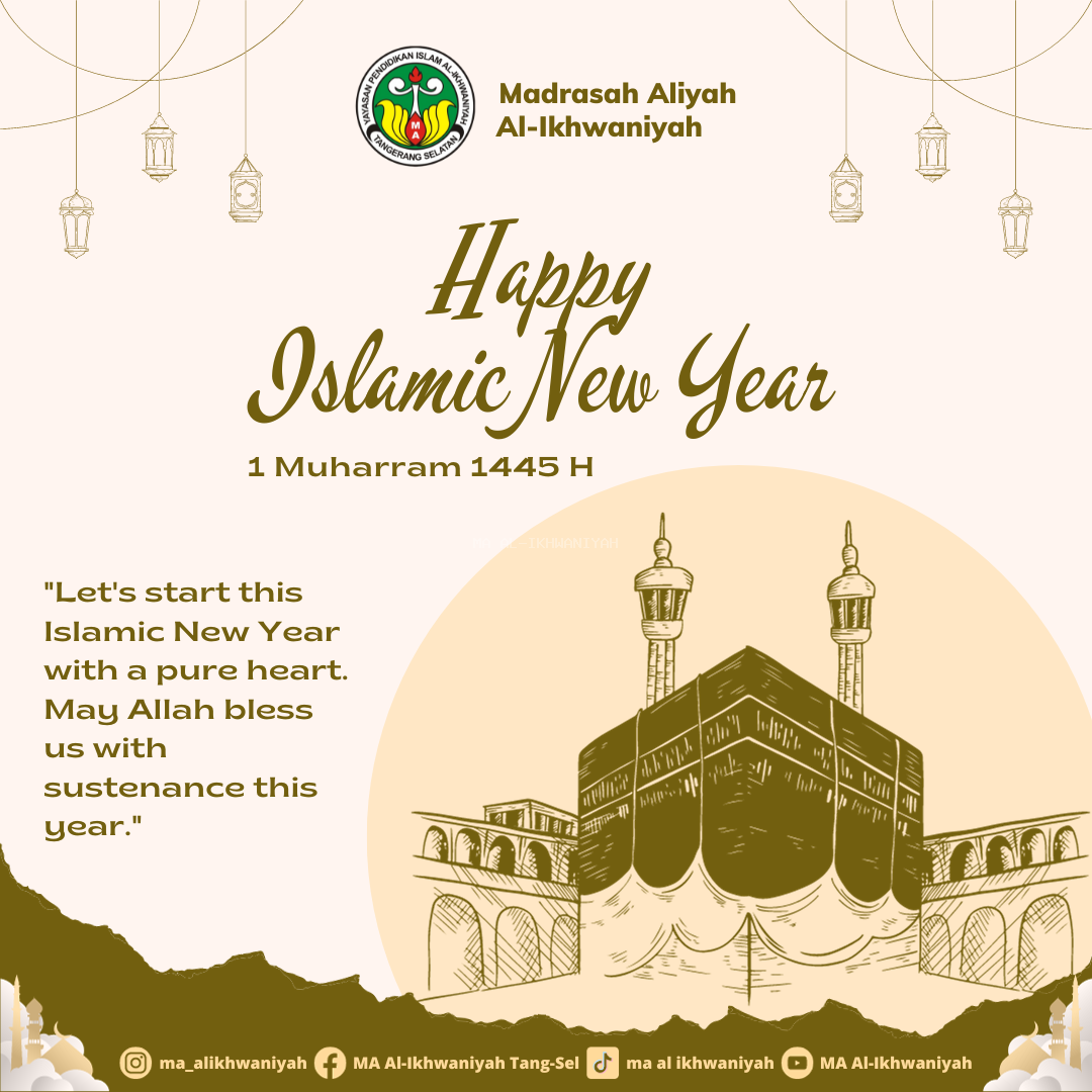 Sambut Tahun Baru Islam 1445 H, MA Al-Ikhwaniyah Meriahkan Dengan Pawai Muharram